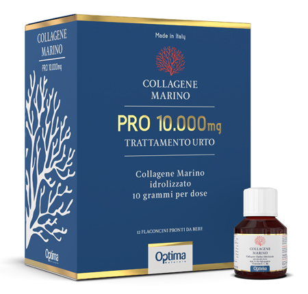 COLLAGENE MARINO PRO 10000MG TRATTAMENTO URTO 12 FLACONI - Farmacia Rossi2 - Farmacia Rossi 