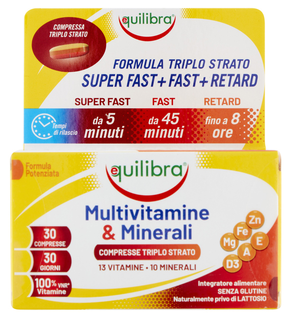 MULTIVITAMINE&MINERALI 30 COMPRESSE - Farmacia Rossi2 - Farmacia Rossi 