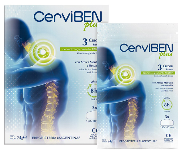 CERVIBEN CEROTTO 3 PEZZI - Farmacia Rossi2 - Farmacia Rossi 
