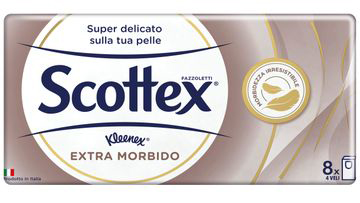 SCOTTEX EXTRA MORBIDO FAZZOLETTI 8 PEZZI - Farmacia Rossi2 - Farmacia Rossi 