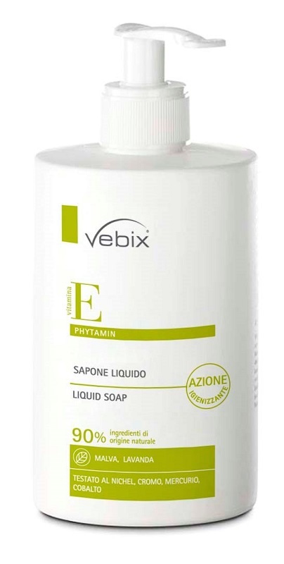 VEBIX PHYTAMIN SAPONE MANI AZIONE IGIENIZZANTE 500 ML - Farmacia Rossi2 - Farmacia Rossi 