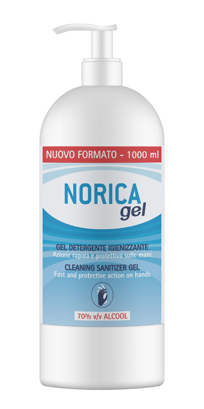 NORICA GEL DETERGENTE IGIENIZZANTE 70% ALCOOL 1000 ML - Farmacia Rossi2 - Farmacia Rossi 