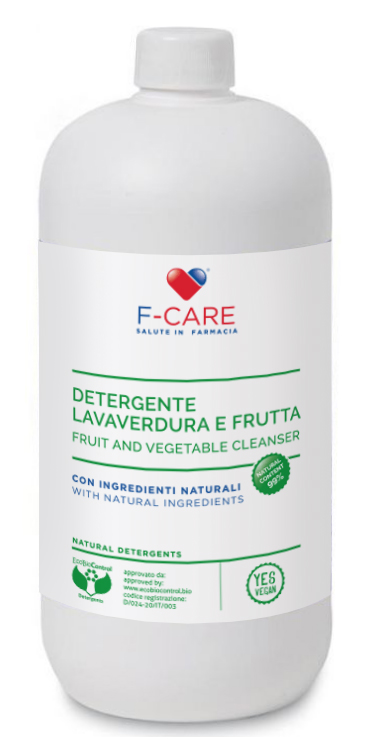 F CARE DETERGENTE VERDURA FRUTTA BIO 1000 ML - Farmacia Rossi2 - Farmacia Rossi 