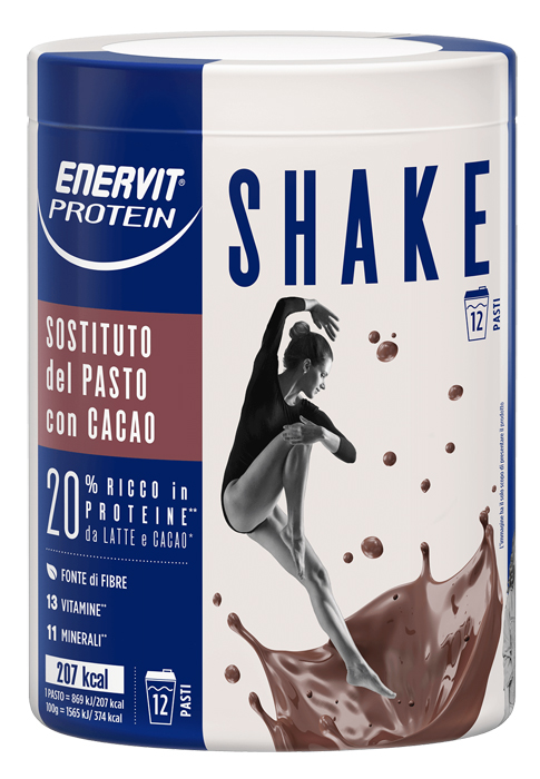 ENERVIT PROTEIN SHAKE CACAO 12 PASTI - Farmacia Rossi2 - Farmacia Rossi 