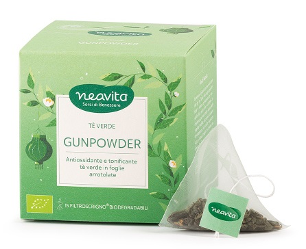 NEAVITA FILTROSCRIGNO TE' GUNPOWDER BIO 15 FILTRI DA 2 G - Farmacia Rossi2 - Farmacia Rossi 