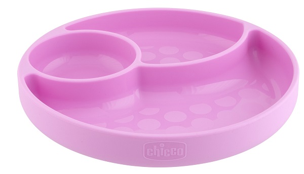 CHICCO PIATTO SILICONE VENTOSA ROSA - Farmacia Rossi2 - Farmacia Rossi 