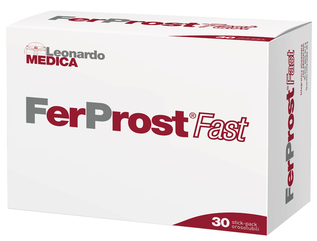 FERPROST FAST 30 STICK OROSOLUBILI - Farmacia Rossi2 - Farmacia Rossi 