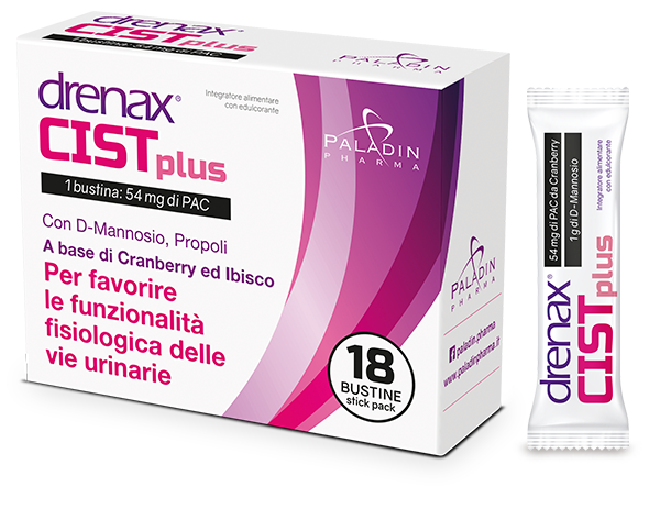 DRENAX FORTE CIST PLUS 18 STICK PACK - Farmacia Rossi2 - Farmacia Rossi 