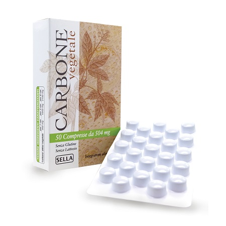 CARBONE VEGETALE 50 COMPRESSE - Farmacia Rossi2 - Farmacia Rossi 