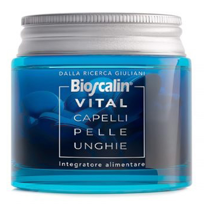 BIOSCALIN VITAL CAPELLI PELLE UNGHIE 60 COMPRESSE - Farmacia Rossi2 - Farmacia Rossi 