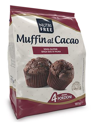 NUTRIFREE MUFFIN AL CACAO 4 X 45 G - Farmacia Rossi2 - Farmacia Rossi 