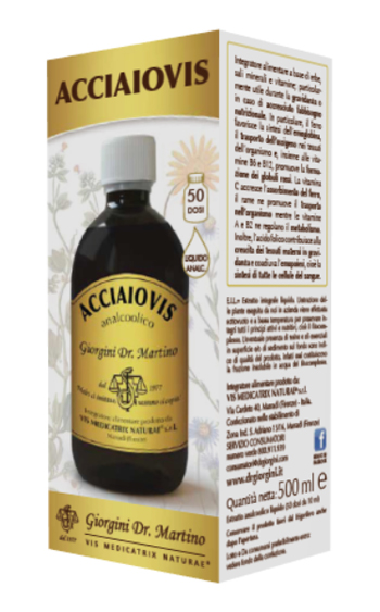 ACCIAIOVIS LIQUIDO ANALCOOLICO 500 ML - Farmacia Rossi2 - Farmacia Rossi 
