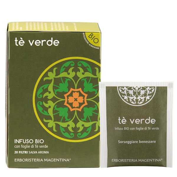 BANCHA THE VERDE BIO 20 FILTRI 30 G - Farmacia Rossi2 - Farmacia Rossi 