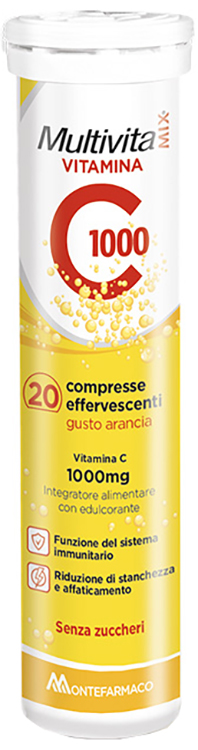 MULTIVITAMIX VIT C 1000 20 COMPRESSE EFFERVESCENTI - Farmacia Rossi2 - Farmacia Rossi 