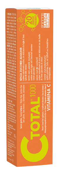 C TOTAL 1000 VITAMINA C 20 COMPRESSE EFFERVESCENTI - Farmacia Rossi2 - Farmacia Rossi 