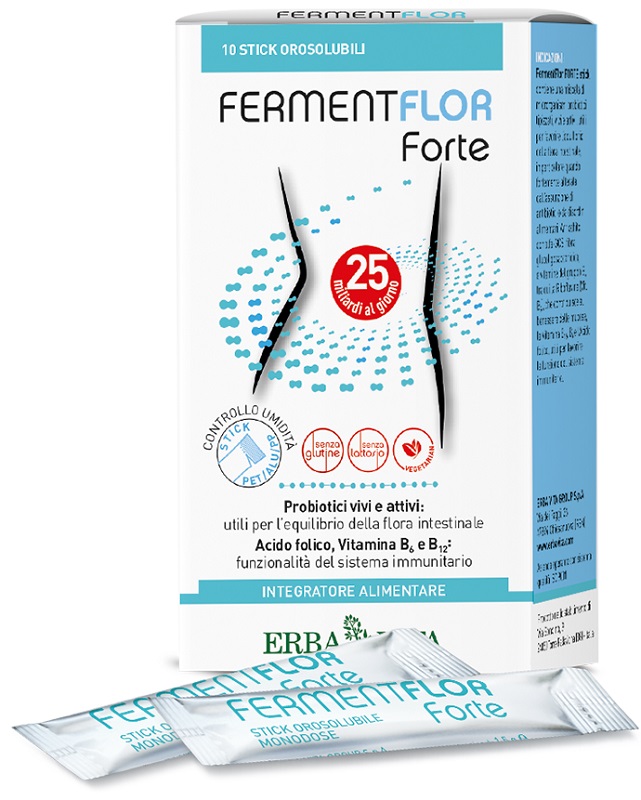 FERMENTFLOR FORTE 10 STICKPACK - Farmacia Rossi2 - Farmacia Rossi 