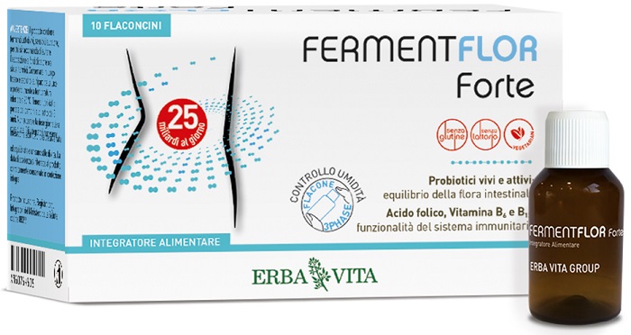 FERMENTFLOR FORTE 10 FLACONCINI - Farmacia Rossi2 - Farmacia Rossi 