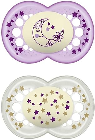 MAM NIGHT SUCCHIETTO 6+ MESI SILICONE DOPPIO FEMMINA - Farmacia Rossi2 - Farmacia Rossi 