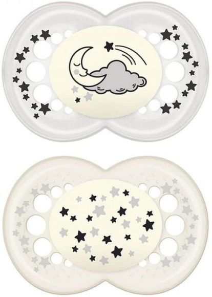 MAM NIGHT SUCCHIETTO 6+ MESI SILICONE DOPPIO NEUTRO - Farmacia Rossi2 - Farmacia Rossi 