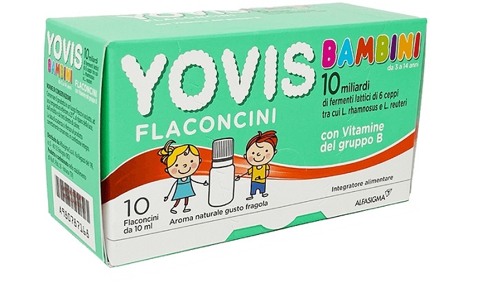 YOVIS BAMBINI FRAGOLA 10 FLACONCINI X 10 ML - Farmacia Rossi2 - Farmacia Rossi 
