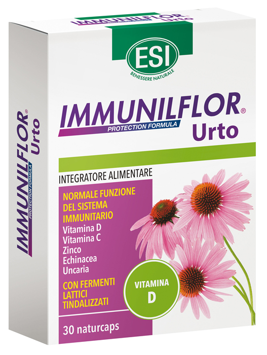 ESI IMMUNILFLOR URTO VITAMINA D 30 NATURCAPS - Farmacia Rossi2 - Farmacia Rossi 