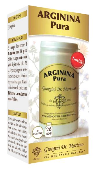 ARGININA PURA POLVERE SOLUBILE 100 G - Farmacia Rossi2 - Farmacia Rossi 