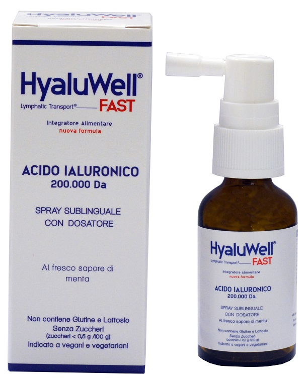 HYALUWELL FAST SPRAY SUBLINGUALE 20 ML - Farmacia Rossi2 - Farmacia Rossi 