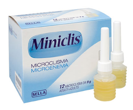 MINICLIS ADULTI 9G 12 MICROCLISMI CL II - Farmacia Rossi2 - Farmacia Rossi 