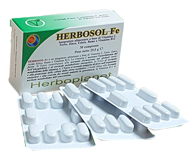 HERBOSOL FE 30 COMPRESSE - Farmacia Rossi2 - Farmacia Rossi 