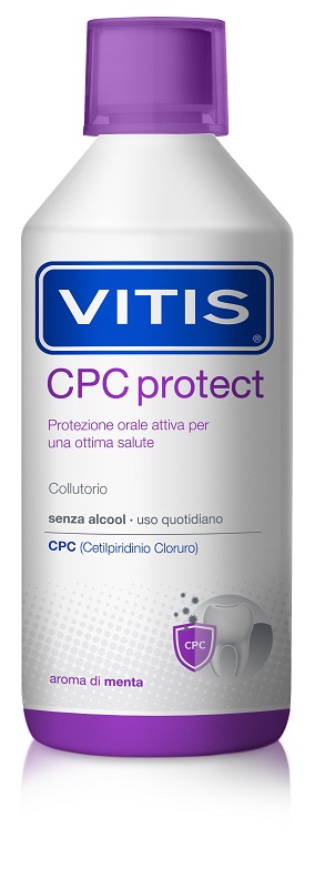 VITIS CPC PROTECT COLLUTORIO 500 ML - Farmacia Rossi2 - Farmacia Rossi 