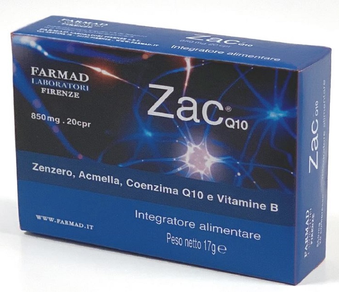 ZAC Q10 20 COMPRESSE - Farmacia Rossi2 - Farmacia Rossi 