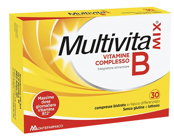 MULTIVITAMIX VIT COMPLESSO B 30 COMPRESSE BISTRATO - Farmacia Rossi2 - Farmacia Rossi 