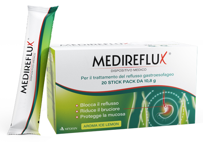 MEDIREFLUX 20 STICK DM - Farmacia Rossi2 - Farmacia Rossi 