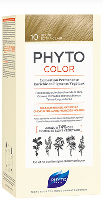 PHYTOCOLOR 10 BIONDO CHIARISSIMO EXTRA LATTE 50 ML + CREMA 50 ML + MASCHERA 12 ML - Farmacia Rossi2 - Farmacia Rossi 