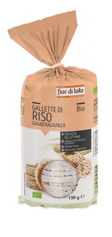 FIOR DI LOTO GALLETTE RISO GRANFRAGRANZA 150 G - Farmacia Rossi2 - Farmacia Rossi 