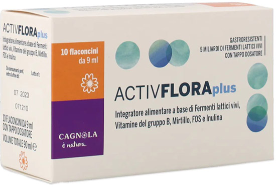 ACTIV FLORA PLUS 10 FLACONCINI X 9 ML - Farmacia Rossi2 - Farmacia Rossi 