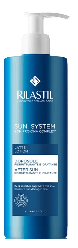 RILASTIL SUN PPT LATTE DOPOSOLE 400 ML - Farmacia Rossi2 - Farmacia Rossi 