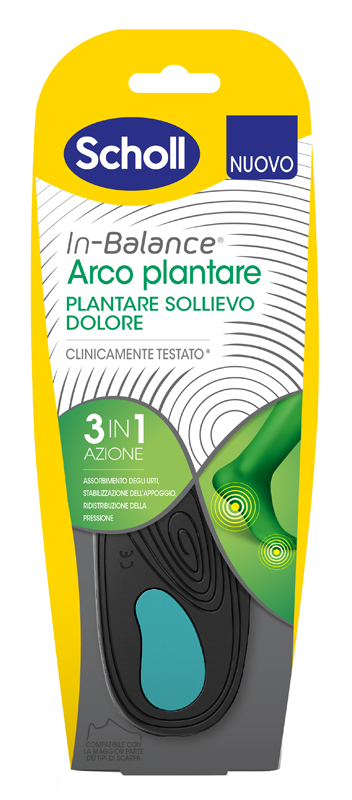 SCHOLL PLANTARE ARCO S 2 PEZZI - Farmacia Rossi2 - Farmacia Rossi 