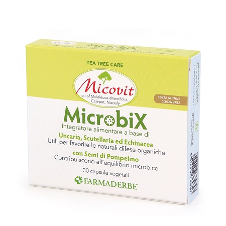 MICOVIT MICROBIX 30 CAPSULE - Farmacia Rossi2 - Farmacia Rossi 