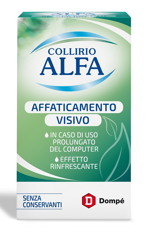COLLIRIO ALFA AFFATICAMENTO VISIVO 10 ML - Farmacia Rossi2 - Farmacia Rossi 
