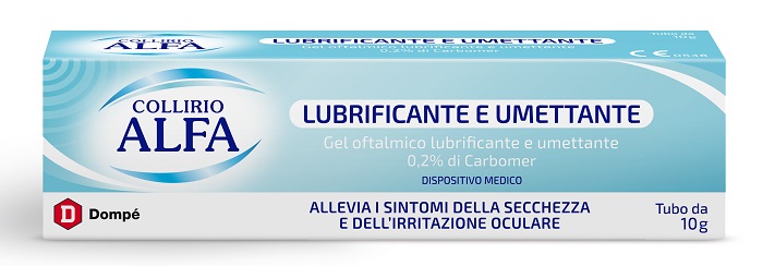 COLLIRIO ALFA LUBRIFICANTE E UMETTANTE GEL 10 ML - Farmacia Rossi2 - Farmacia Rossi 
