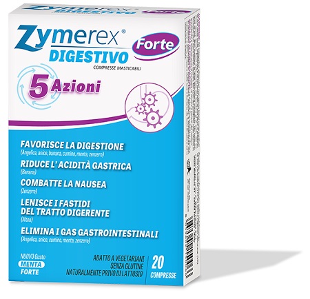 ZYMEREX DIGESTIVO FORTE 20 COMPRESSE - Farmacia Rossi2 - Farmacia Rossi 