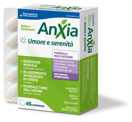 ANXIA DYNAMICA 45 COMPRESSE - Farmacia Rossi2 - Farmacia Rossi 