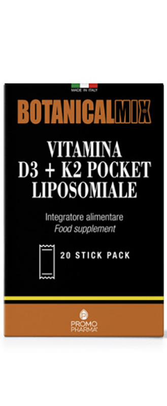 VITAMINA D3 + K2 POCKET BOTANICAL MIX 30 STICK - Farmacia Rossi2 - Farmacia Rossi 