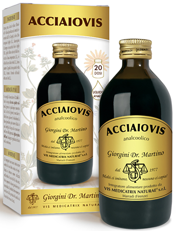 ACCIAIOVIS 200 ML LIQUIDO ANALCOLICO - Farmacia Rossi2 - Farmacia Rossi 