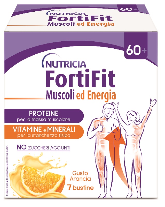 FORTIFIT MUSCOLI&ENERGIA ARANCIA 7 BUSTINE - Farmacia Rossi2 - Farmacia Rossi 