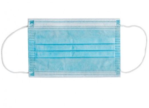 MASCHERINA CHIRURGICA FILTRANTE 98% 3 VELI TIPO IIR CON ELASTICI ADULTI AZZURRA 10 PEZZI - Farmacia Rossi2 - Farmacia Rossi 