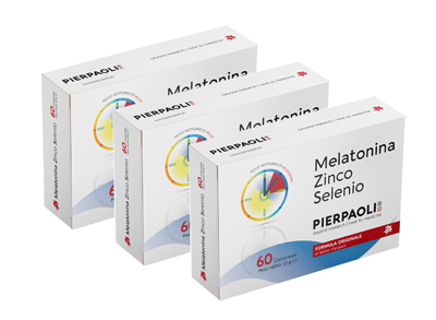 MELATONINA ZINCO SELENIO PROMO PACK 3 PEZZI - Farmacia Rossi2 - Farmacia Rossi 