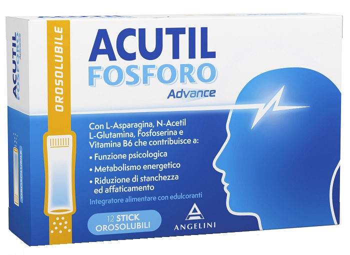 ACUTIL FOSFORO ADVANCE 12 STICK OROSOLUBILI - Farmacia Rossi2 - Farmacia Rossi 