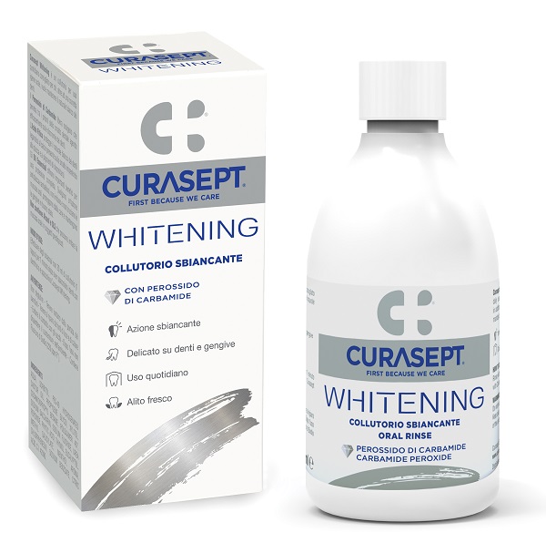 CURASEPT WHITENING COLLUTORIO 300 ML - Farmacia Rossi2 - Farmacia Rossi 